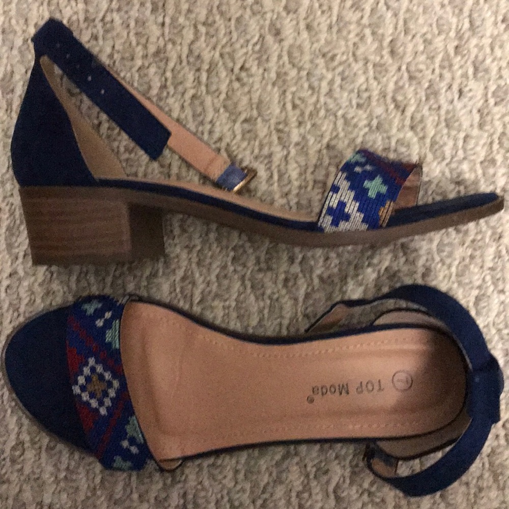 Cute Aztec  sandals